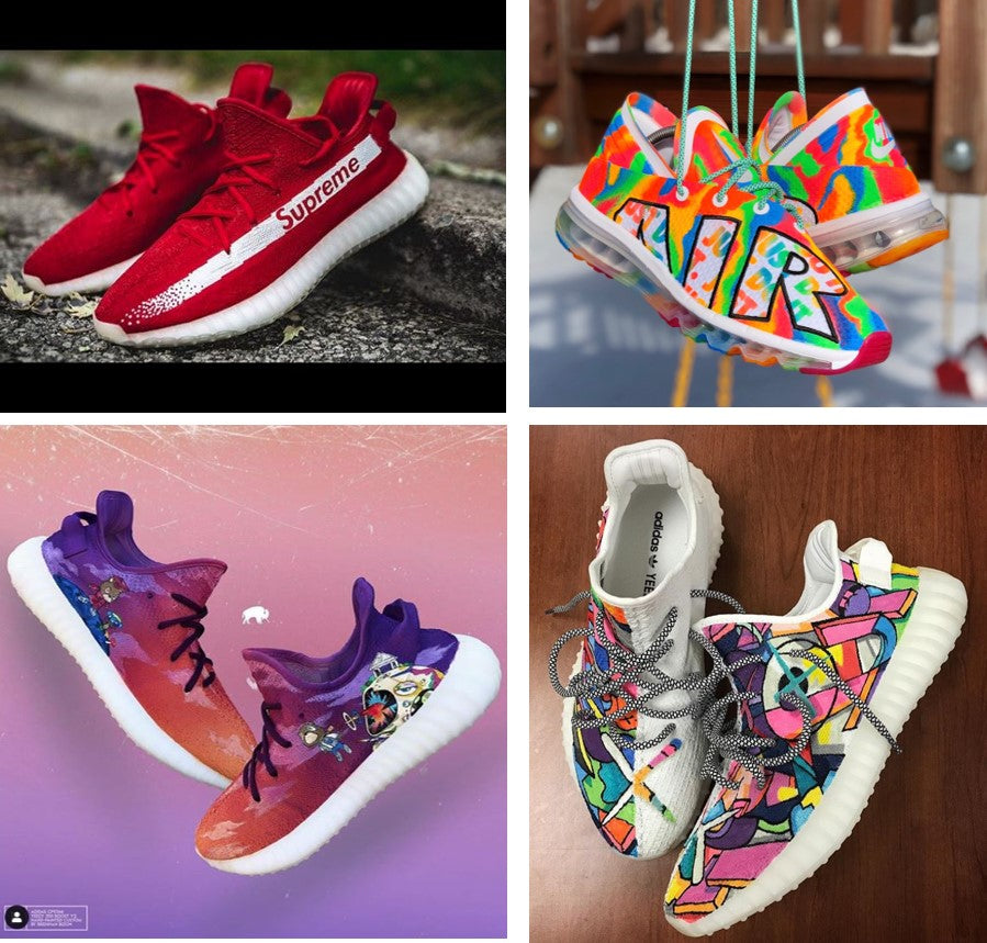 Can Puma Mesh Shoes Be Painted?