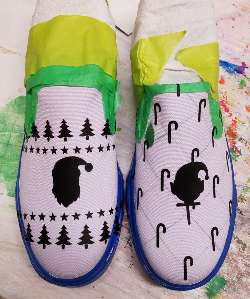 Custom LV Slip on (Toddlers)